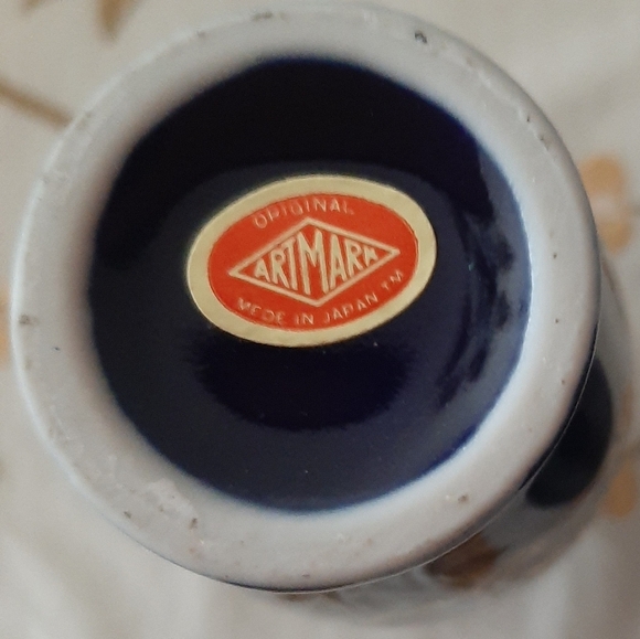 SET OF TWO VTG MINI JAPANESE VASES - Picture 7 of 7